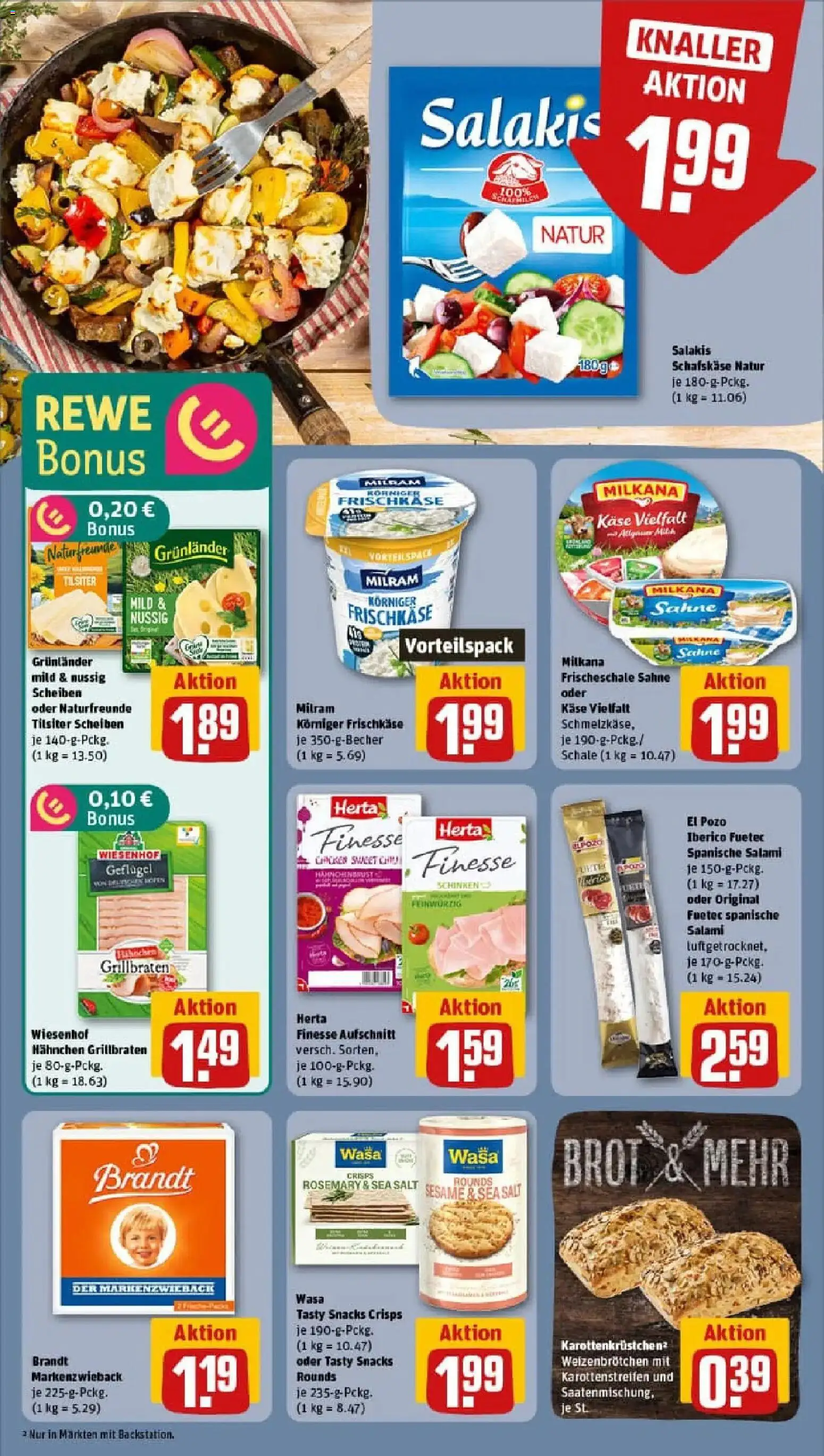 Rewe prospekt Nentershausen	 – gültig ab 26.01.2026 | Seite: 10 | Produkte: Grill, Käse, Milkana, Sahne
