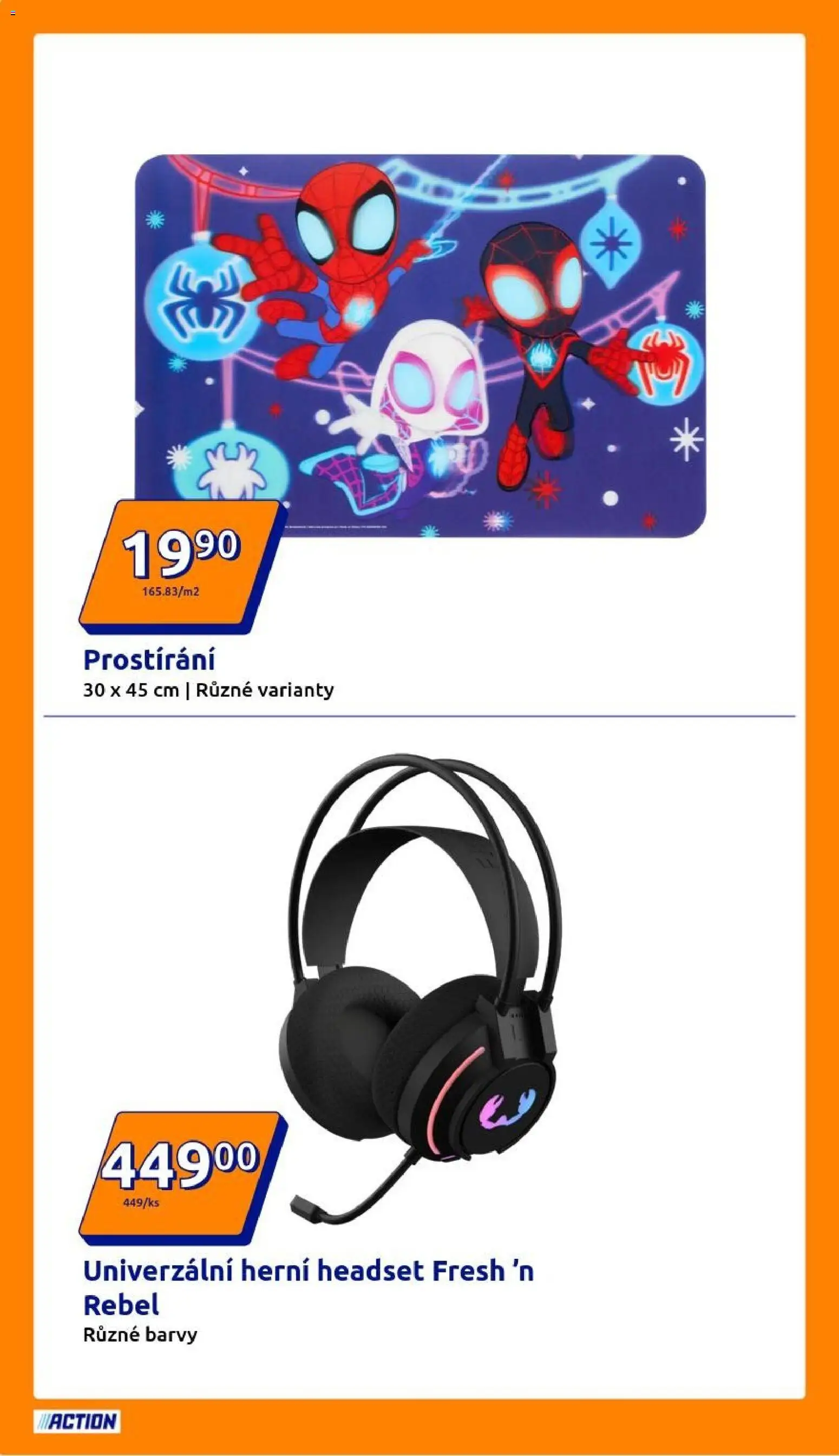 Action leták od 19.11.2025 | Strana: 14 | Produkty: Prostírání, Barvy