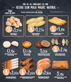 Vista previa Cash Fresh folleto válido desde el 20.03.2026 | Página: 9 | Productos: Pan, Chocolate, Croissant, Crema