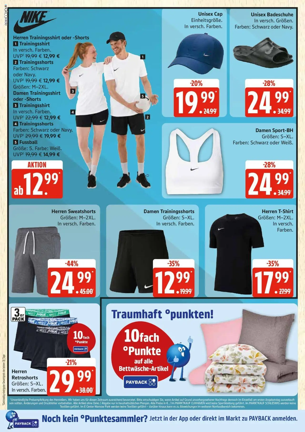 Edeka prospekt Rostock	 - gültig ab dem 20.07.2025 | Seite: 40 | Produkte: Shirt, T-Shirt, Sweatshorts, Fußball