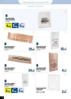 BOLSA PAPEL BARRA PAN MAKRO PROFESSIONAL, 14x55x6 cm. Pack 500 uds. Ref.: 123915 │ válido desde el 07.07.2025 | Página: 30 | Productos: Pan, Bolsa, Κούβα