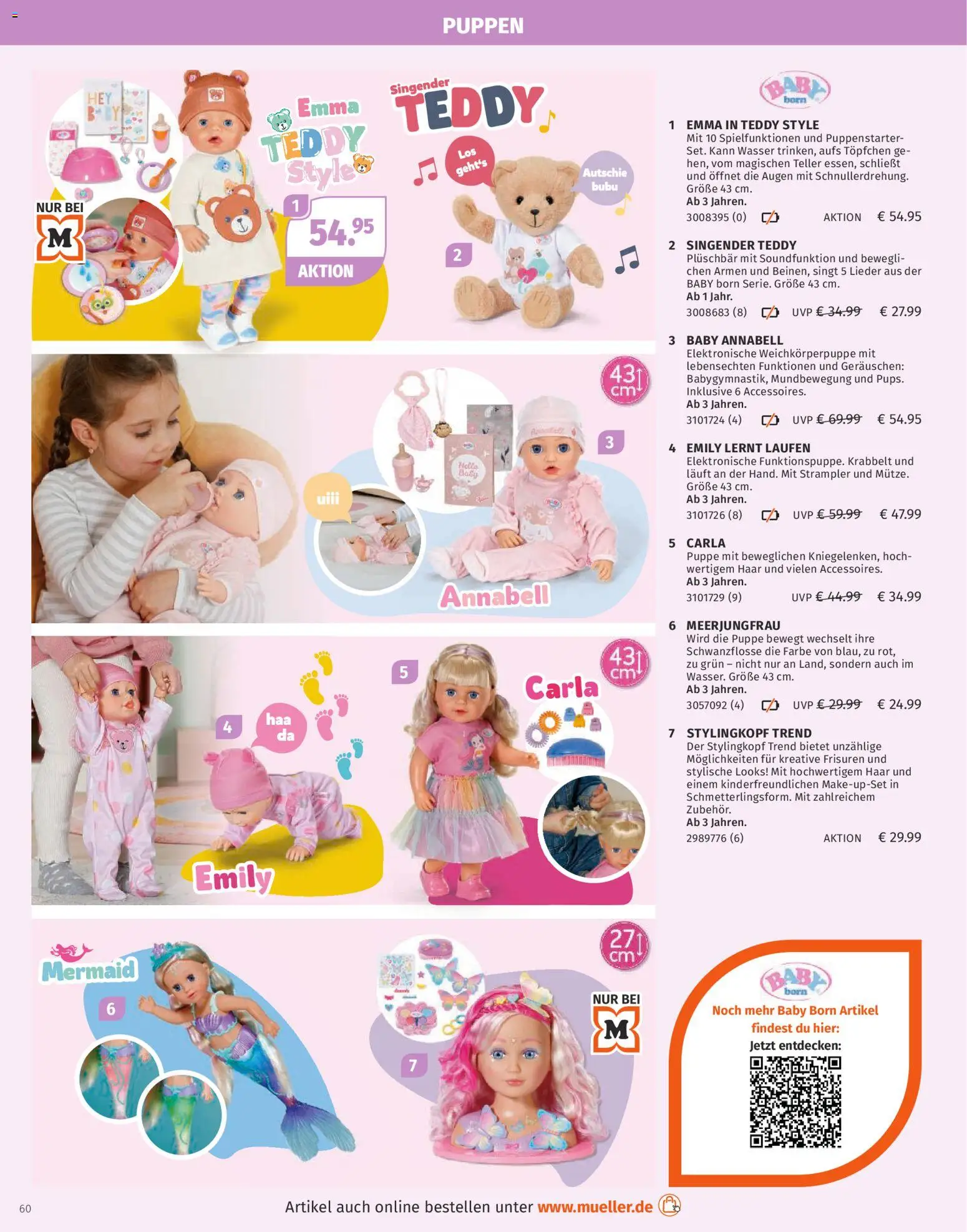 Müller Spielwarenkatalog – gültig ab 27.10.2025 | Seite: 60 | Produkte: Wasser