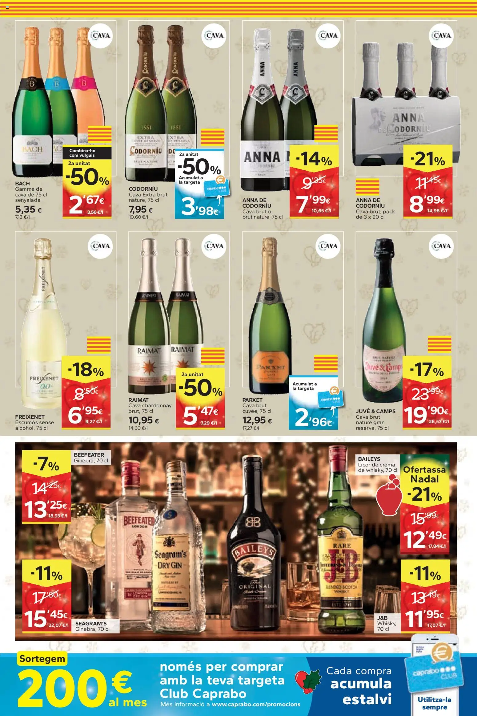 Caprabo folleto │ válido desde el 18.12.2025 | Página: 21 | Productos: Licor, Crema