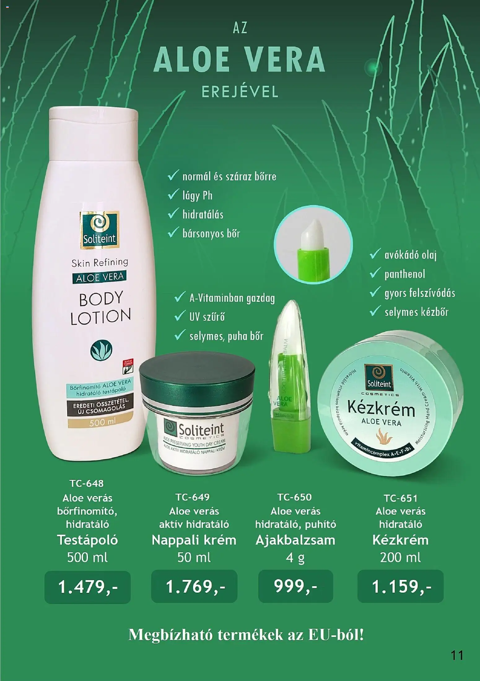 Betly akciós ujság - amely érvényes a következő dátumtól: 22.02.2026 | Oldal: 11 | Termékek: Avokádó olaj, Body, Olaj, Bor