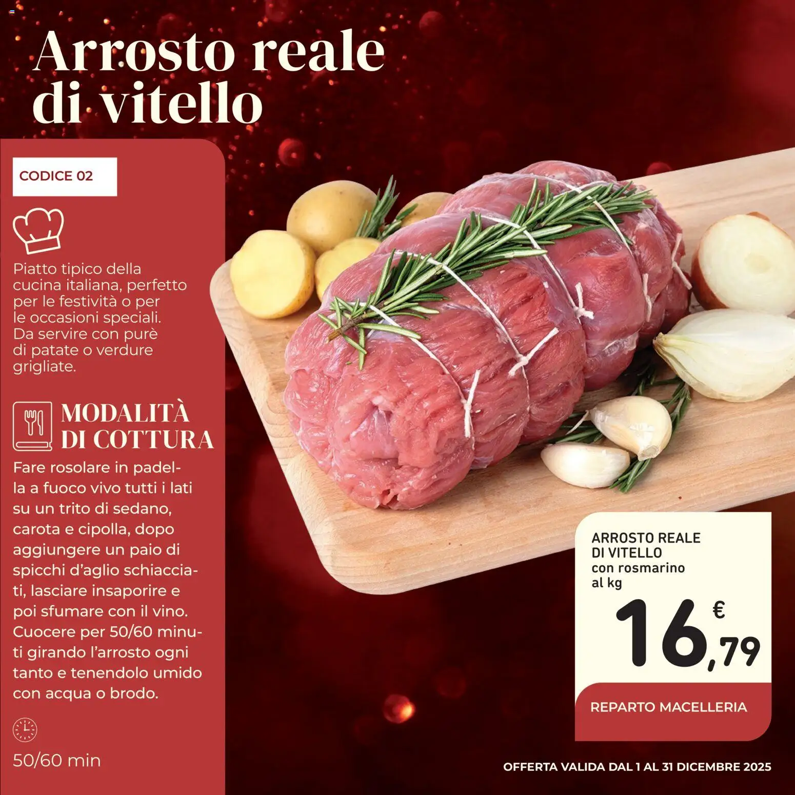 Volantino Conad del 01.12.2025 | Pagina: 5 | Prodotti: Rosmarino, Carota, Patate, Piatto