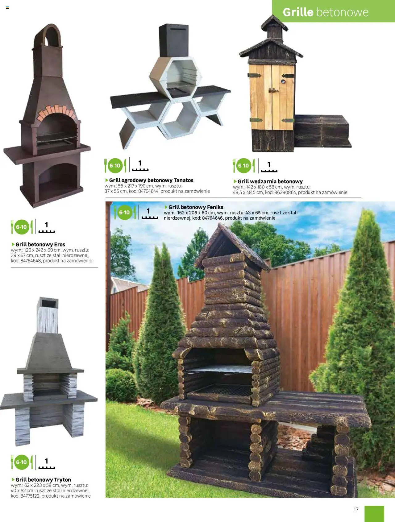 Leroy Merlin Gazetka - Grille  od 01.03.2025 | Strona: 17 | Produkty: Grill, Ruszt