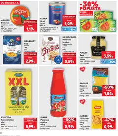 Kaufland HR akciós újság - amely érvényes a következő dátumtól: 01.04.2026 | Oldal: 22 | Termékek: Penne