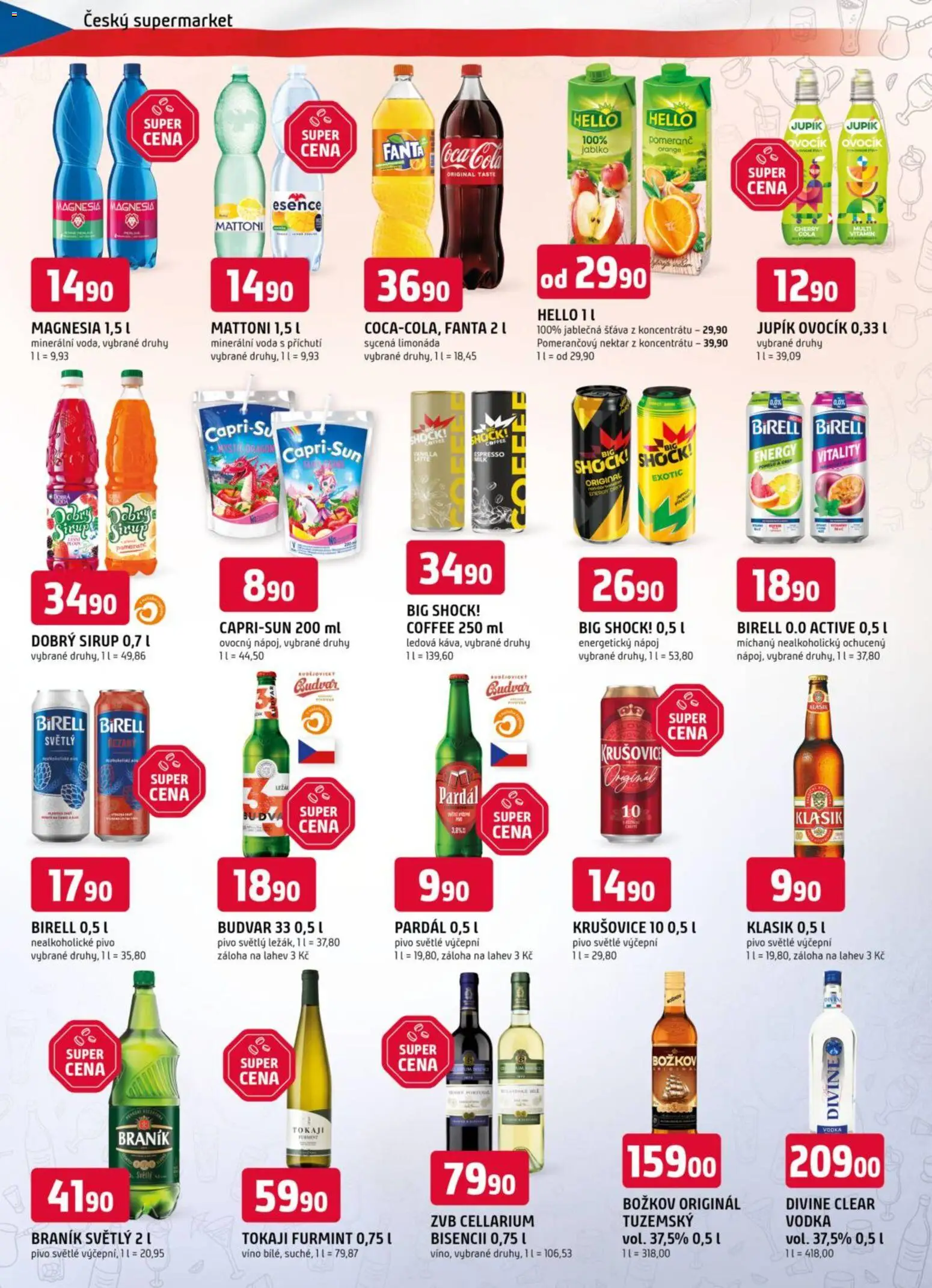 Trefa leták od 11.03.2026 | Strana: 14 | Produkty: Pivo, Nealkoholické pivo, Braník, Tokaji Furmint