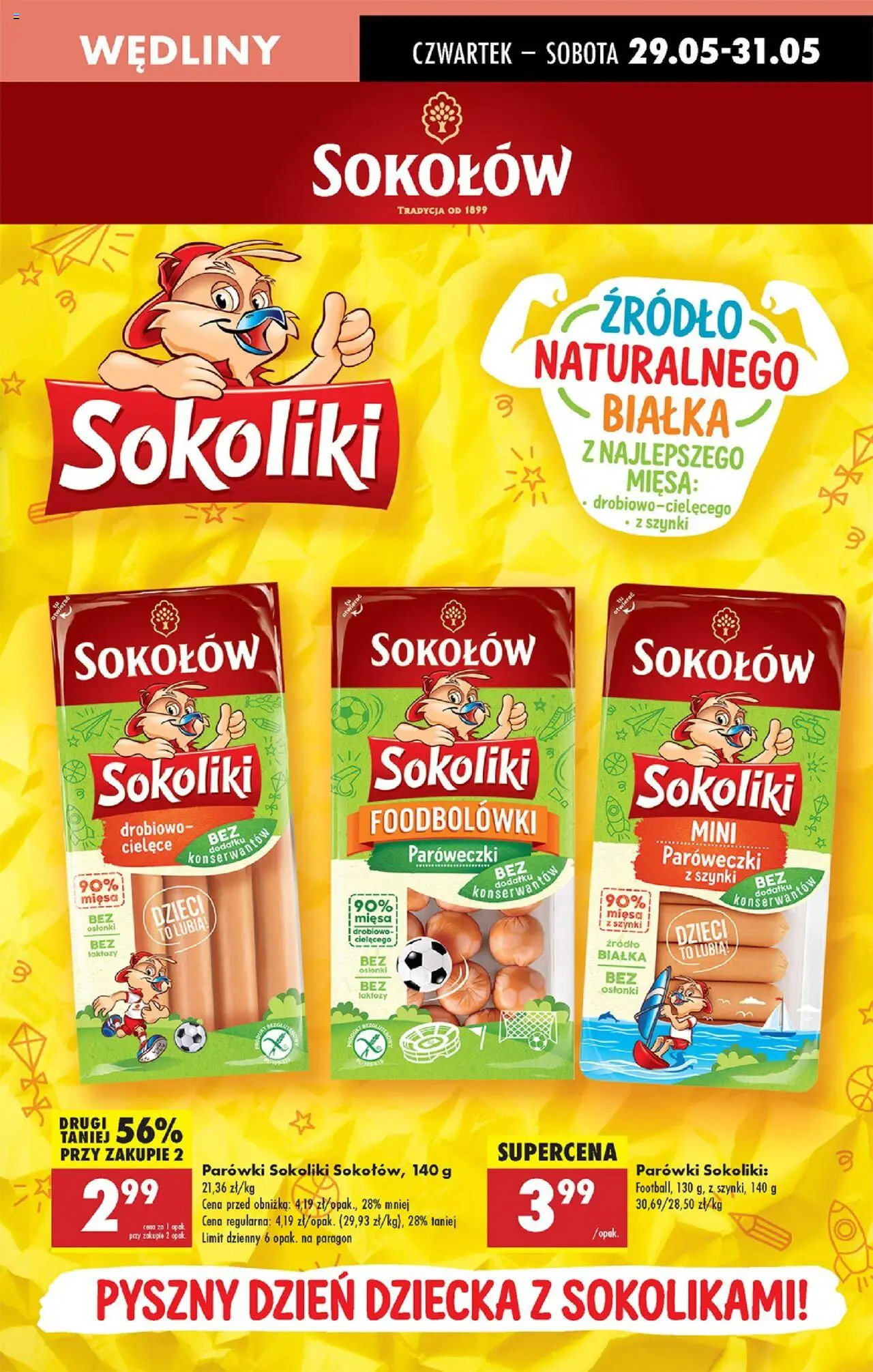 Biedronka gazetka - Oferta W tym tygodniu od 29.05.2025 | Strona: 41 | Produkty: Karta, Pierogi z mięsem, Pizza, Marchewka