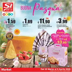 Anteprima del volantino Sì con Te volantino Market valido a partire dal 26.03.2026