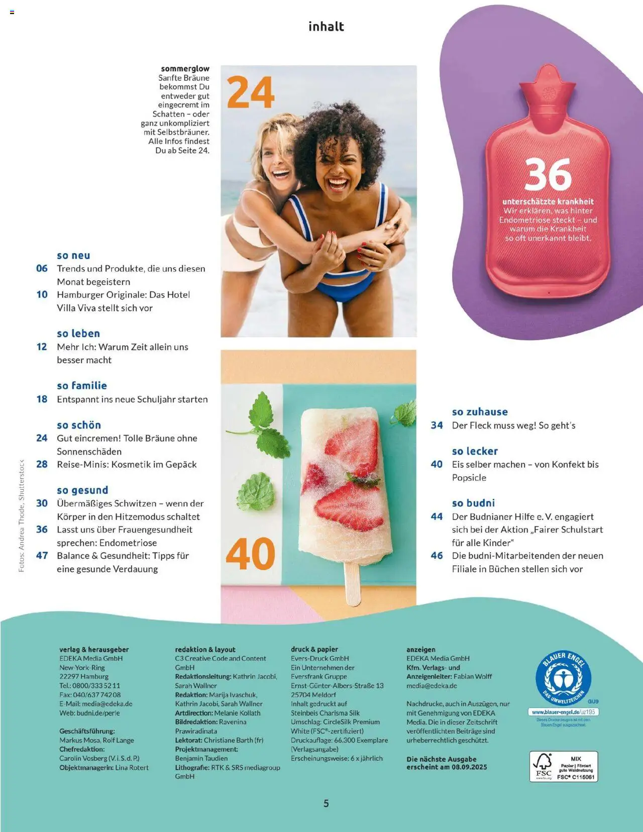 Budni Perle Magazin 04/25 - gültig ab dem 13.07.2025 | Seite: 5 | Produkte: Eis
