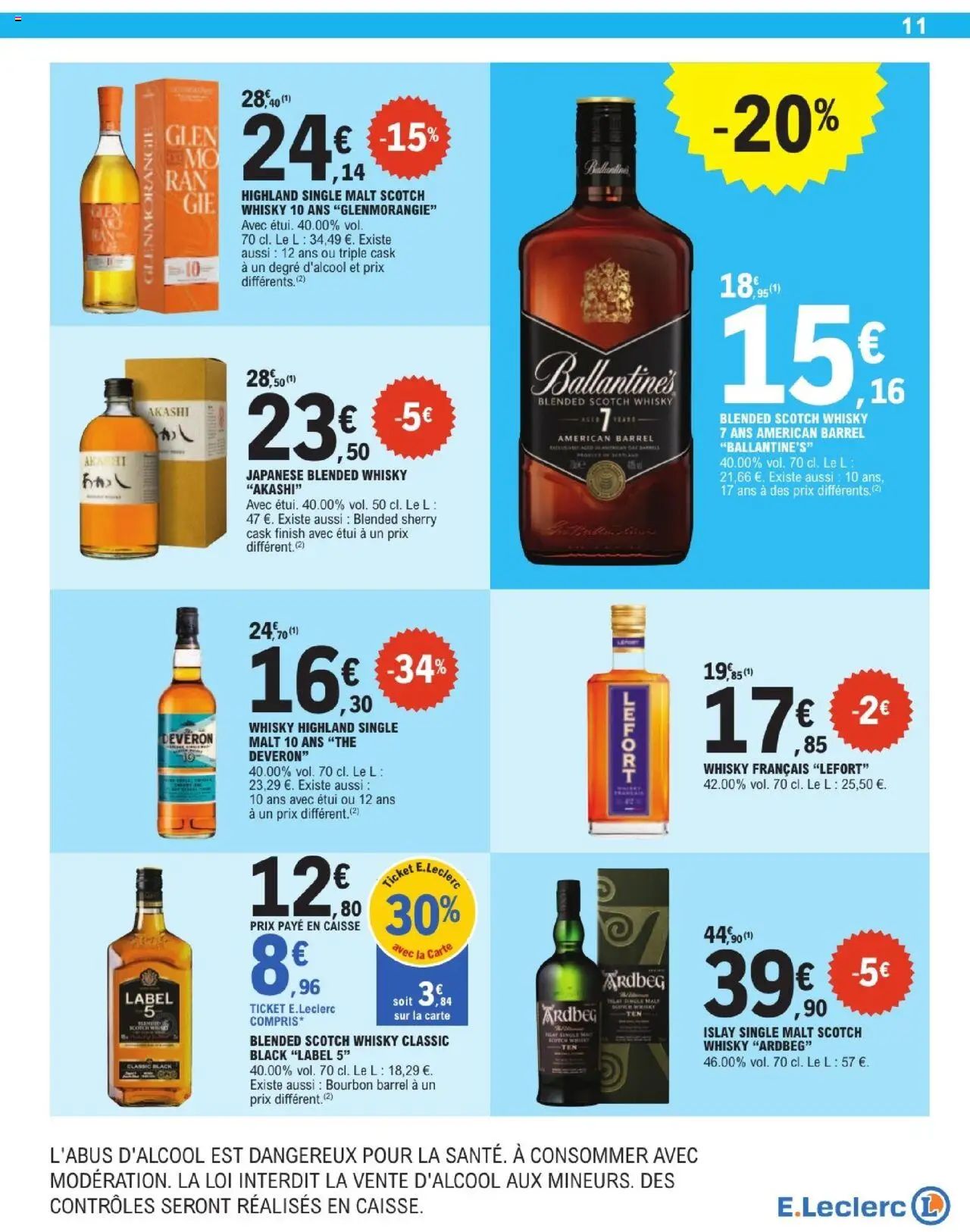  | Page: 11 | Produits: Whisky, Étui, Thé, Bourbon