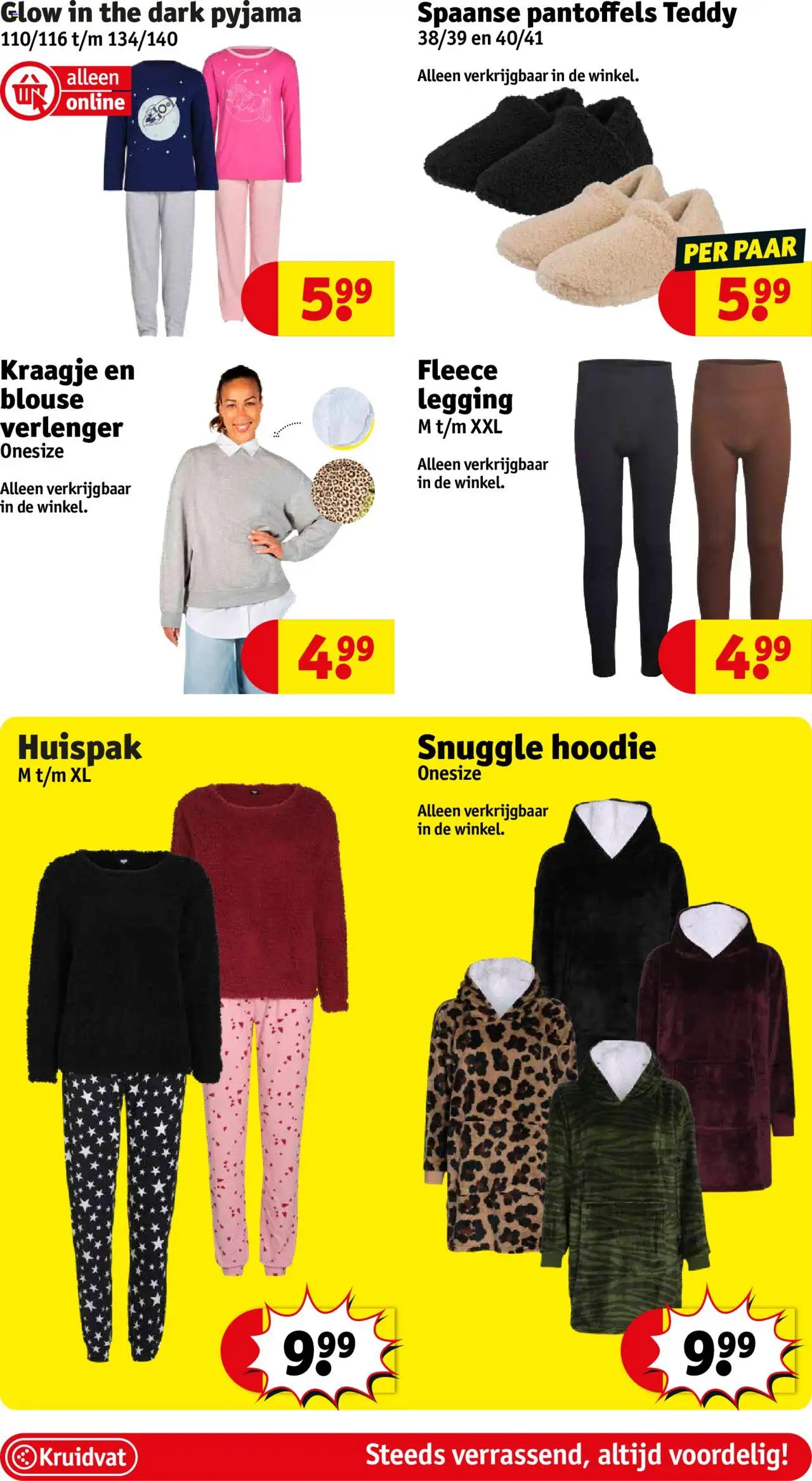 {H1} | Pagina: 31 | Producten: Leggings, Slippers, Hoodie, Pyjama