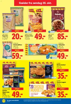 Lidl - Weekend tilbud gyldig fra 26.10.2025 | Side: 25 | Produkter: Pommes frites, Nuggets, Kebab, Søm