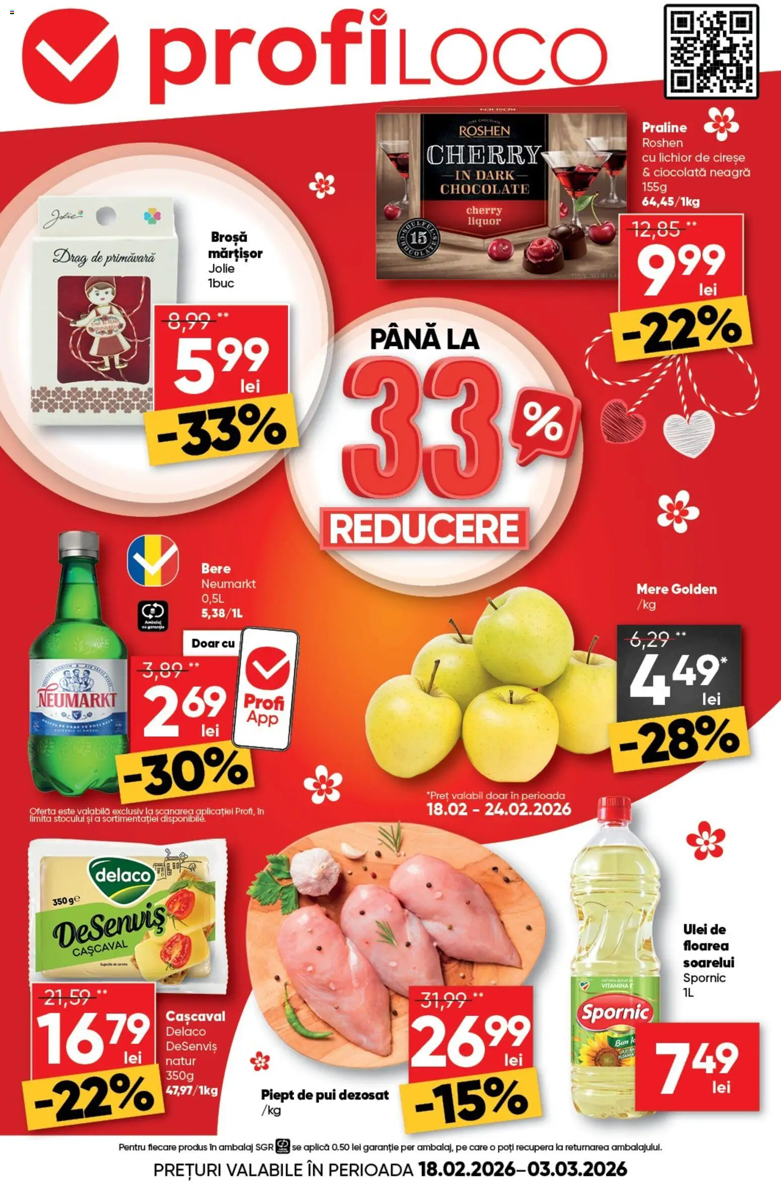 Noul catalog Profi – valabil de la 18.02.2026 | Pagină: 1 | Produse: Broșă, Lichior, Ulei, Bant