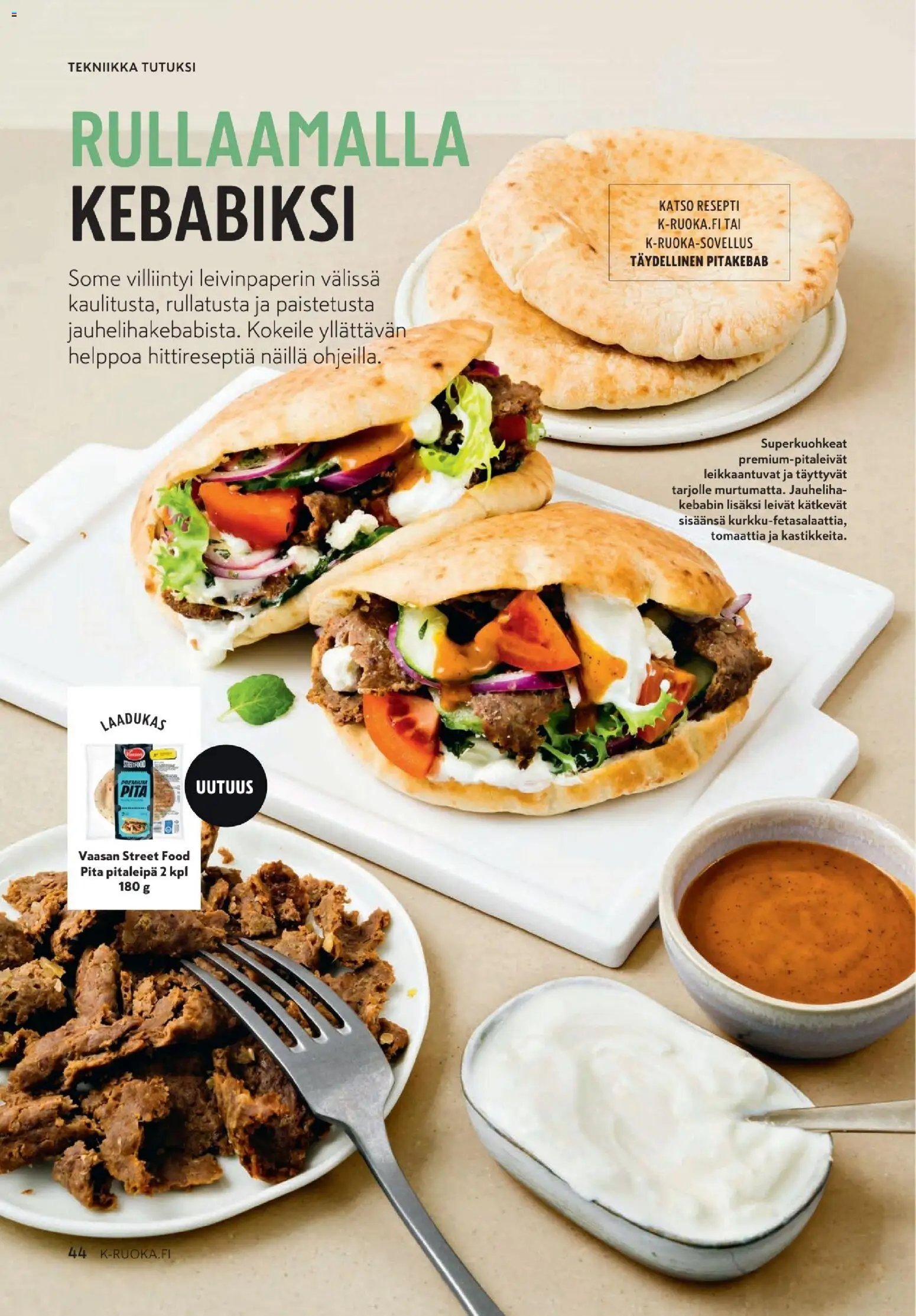 K-Supermarket - K-Ruoka – voimassa 25.03.2026 alkaen | Sivu: 44 | Tuotteet: Jauheliha