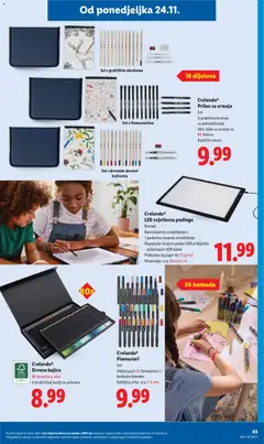 Katalog Lidl - Pregled kataloga iz trgovine Lidl, vrijedi od 24.11.2025 | Stranica: 43