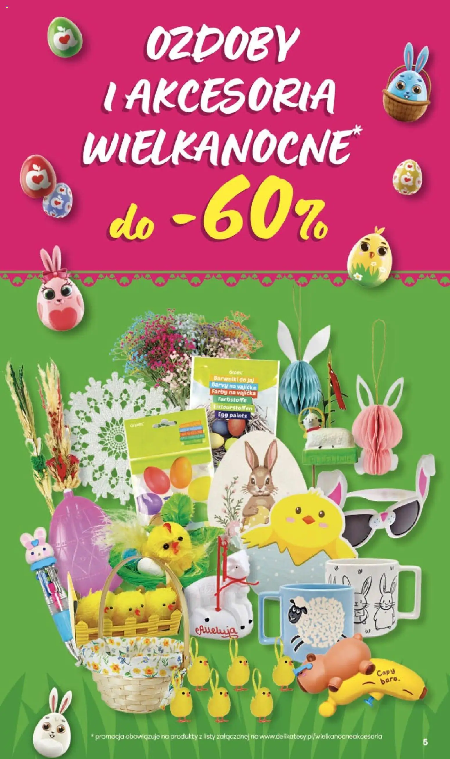 Delikatesy Centrum gazetka - Sklepy Własne od 26.03.2026 | Strona: 5