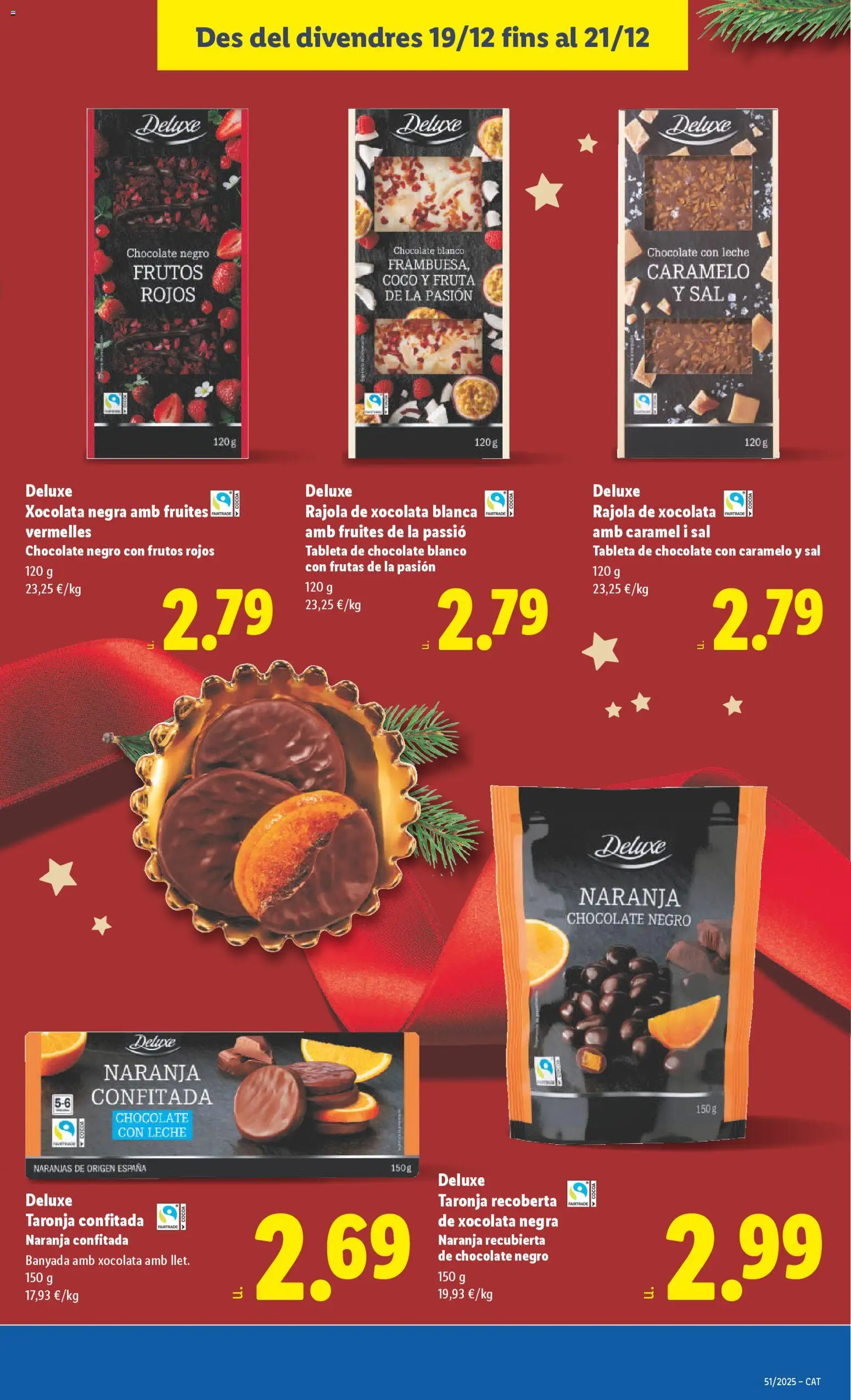 Lidl folleto │ válido desde el 15.12.2025 | Página: 45 | Productos: Chocolate, Naranjas, Τυρόπιτα, Chocolate con leche