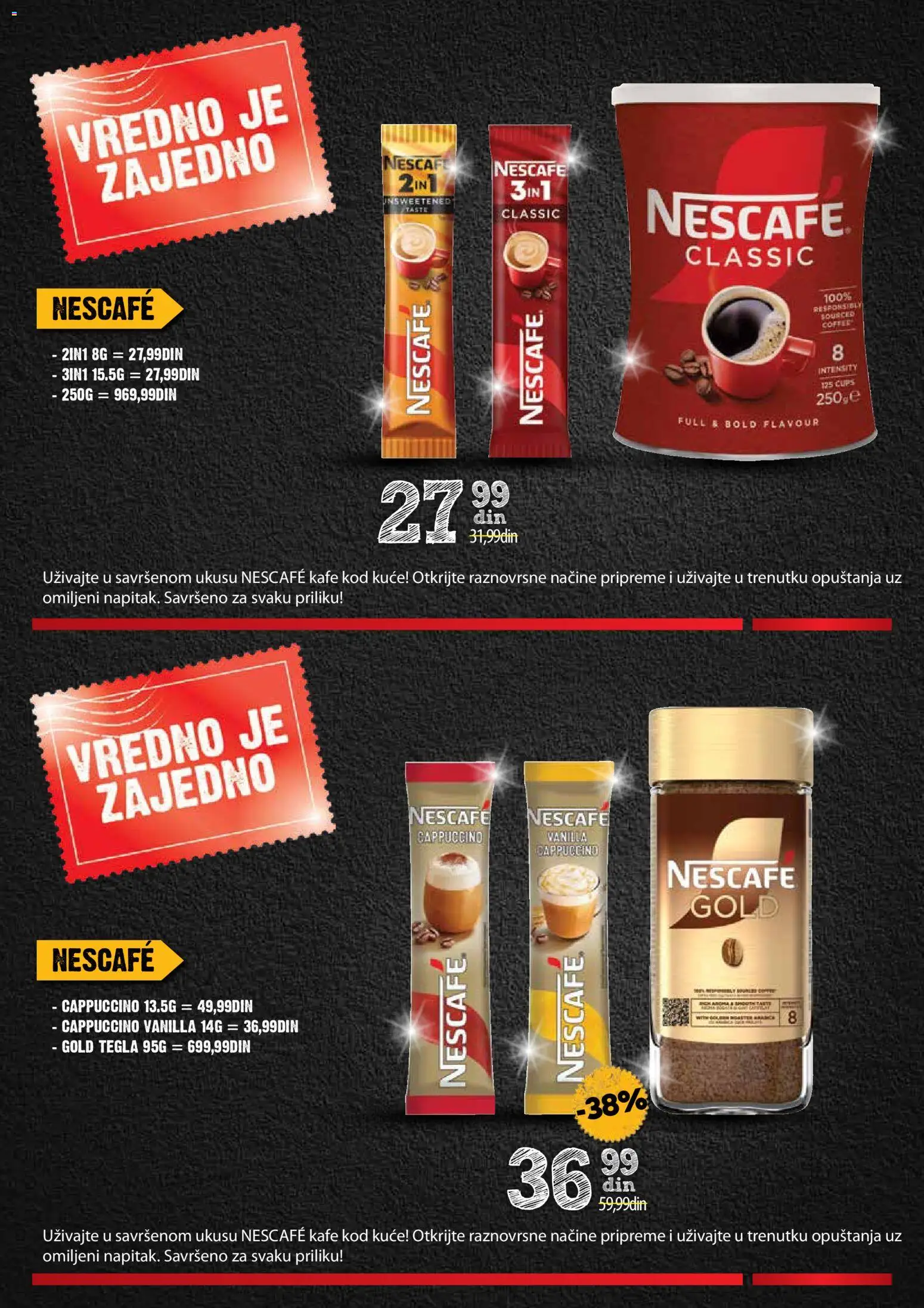 Idea katalog - važi od 13.11.2025 | Strana: 21 | Proizvode: Tegla, Nescafé