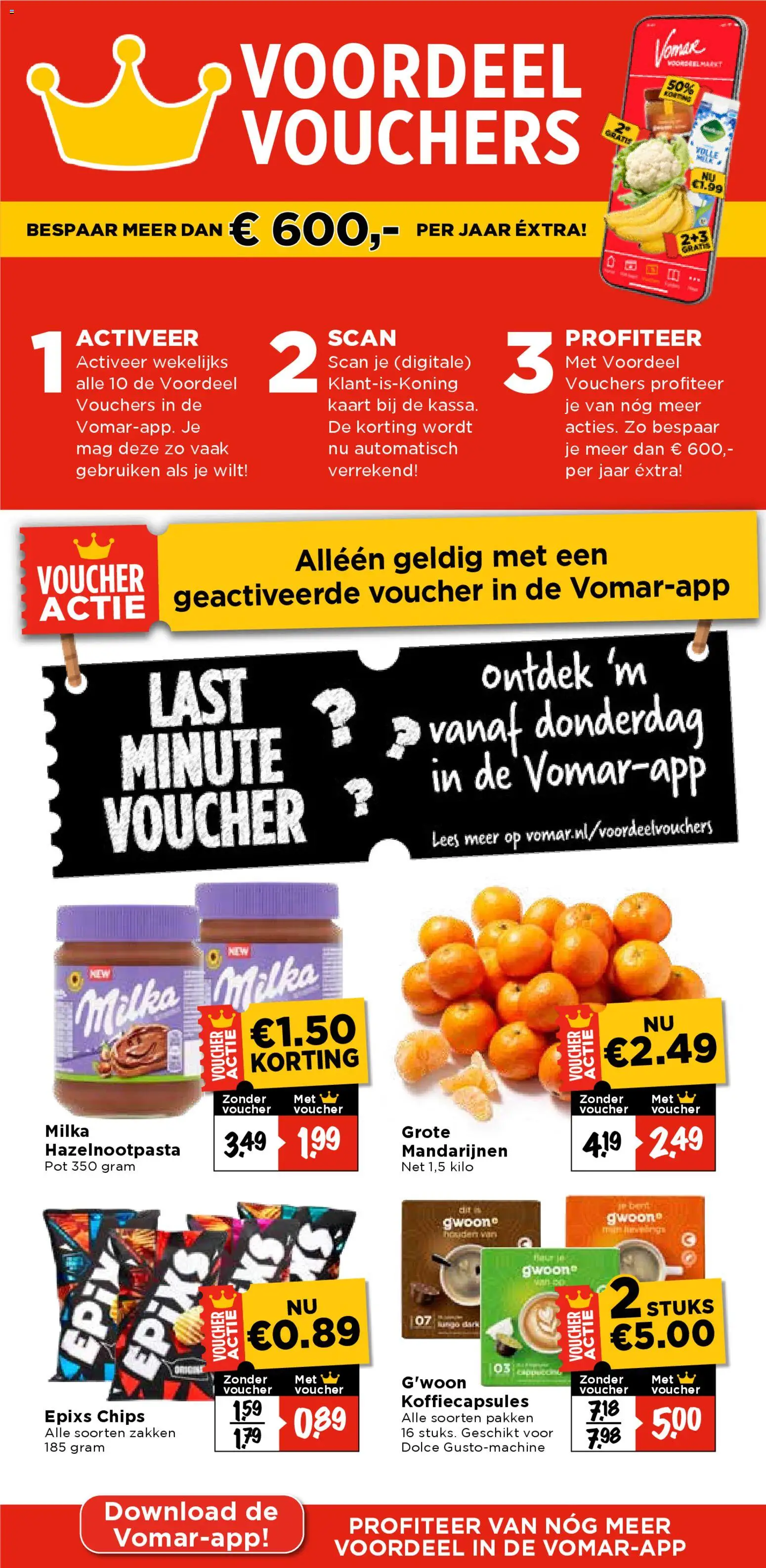 {H1} | Pagina: 3 | Producten: Kaart, Koffiecapsules, Pot, Mandarijnen