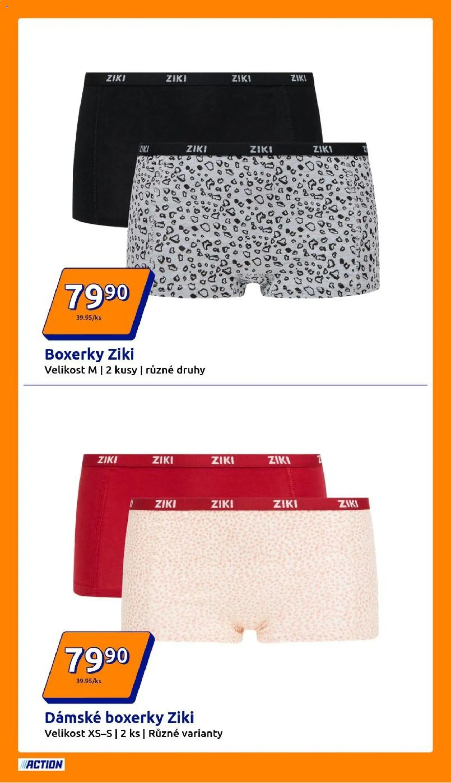 Action leták od 18.02.2026 | Strana: 4 | Produkty: Boxerky