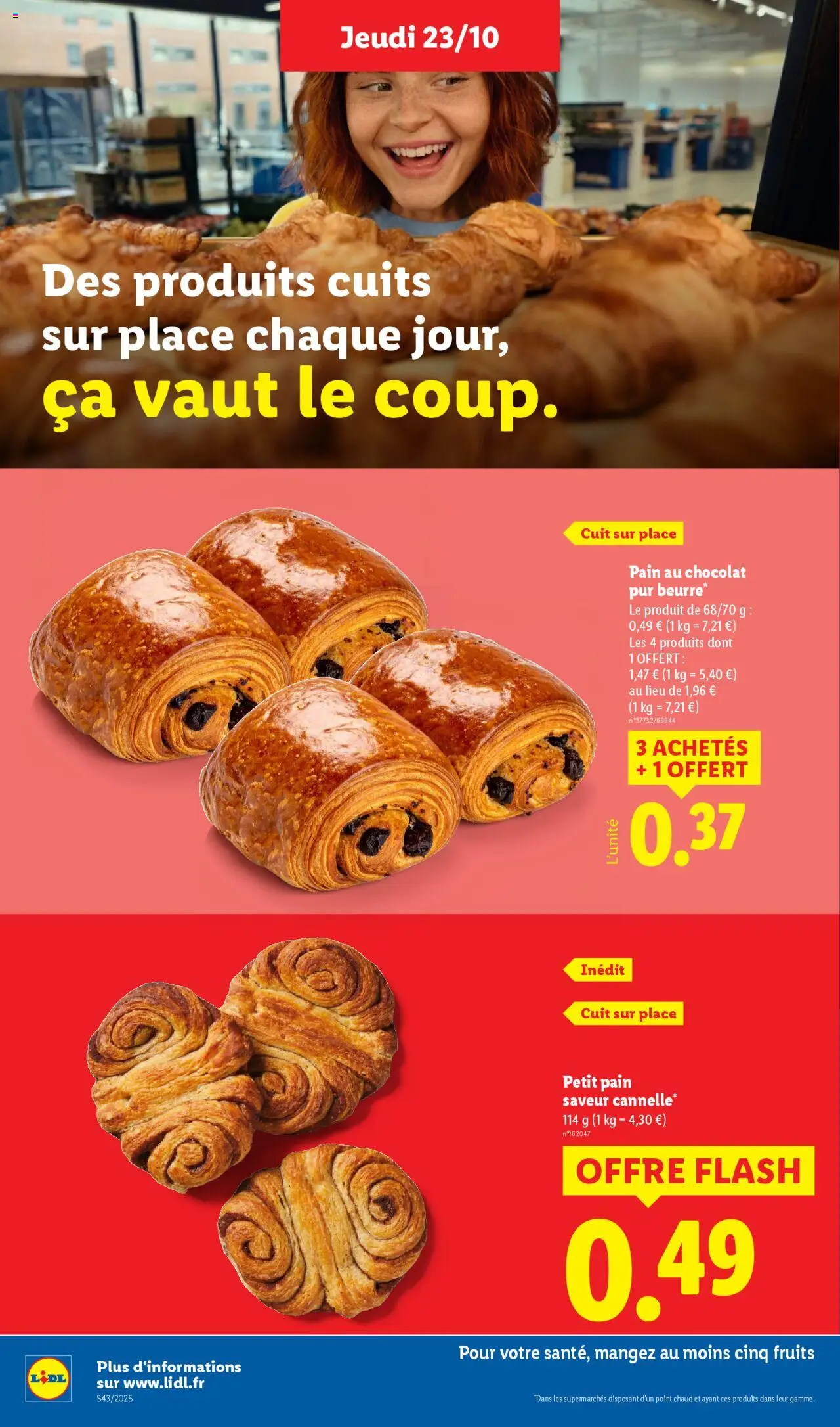 {H1} | Page: 8 | Produits: Pain au chocolat, Pain, Chocolat