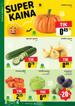 IKI leidinys galioja nuo 27.10.2025 | Puslapis: 6 | Prekių: Agurkas, Svogūnai, Pomidorai
