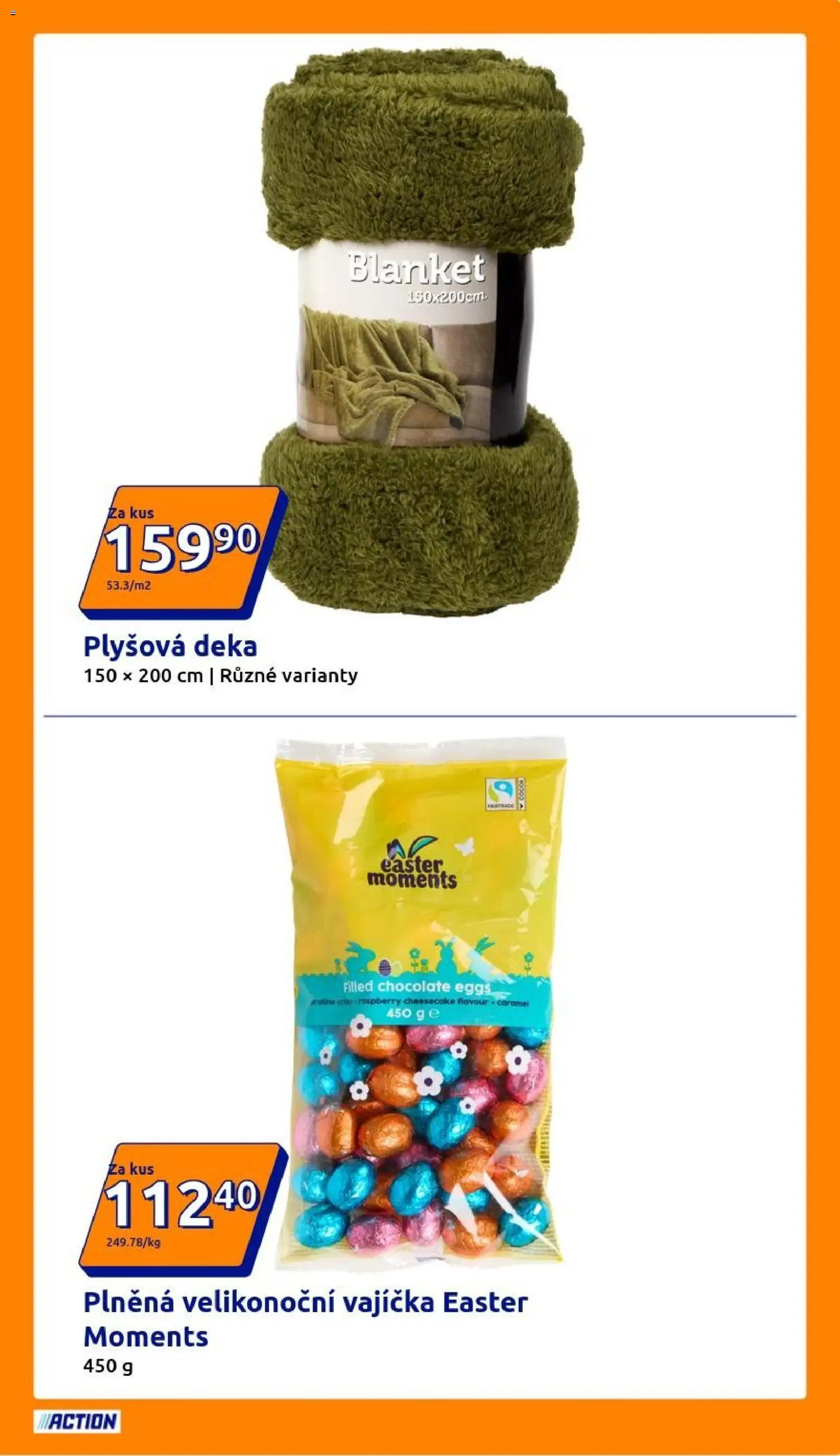 Action leták od 11.03.2026 | Strana: 7 | Produkty: Vajíčka, Deka, Cheesecake