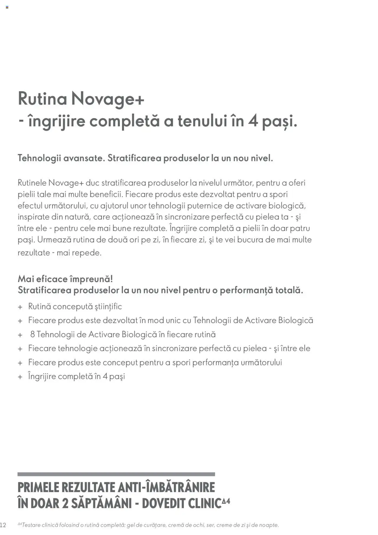 Oriflame catalog - Ghidul NOVAGE+ – valabil de la 01.03.2023 | Pagină: 12