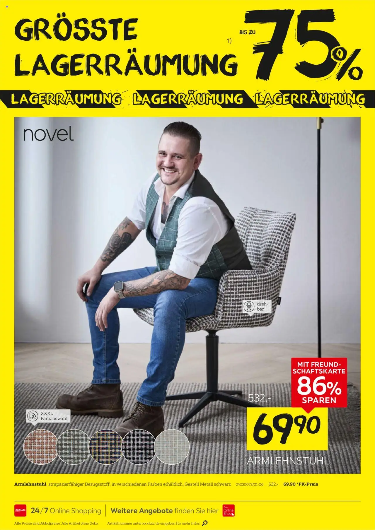 XXXL Lutz Größte Lagerräumungsverkauf – gültig ab 15.09.2025 | Seite: 8