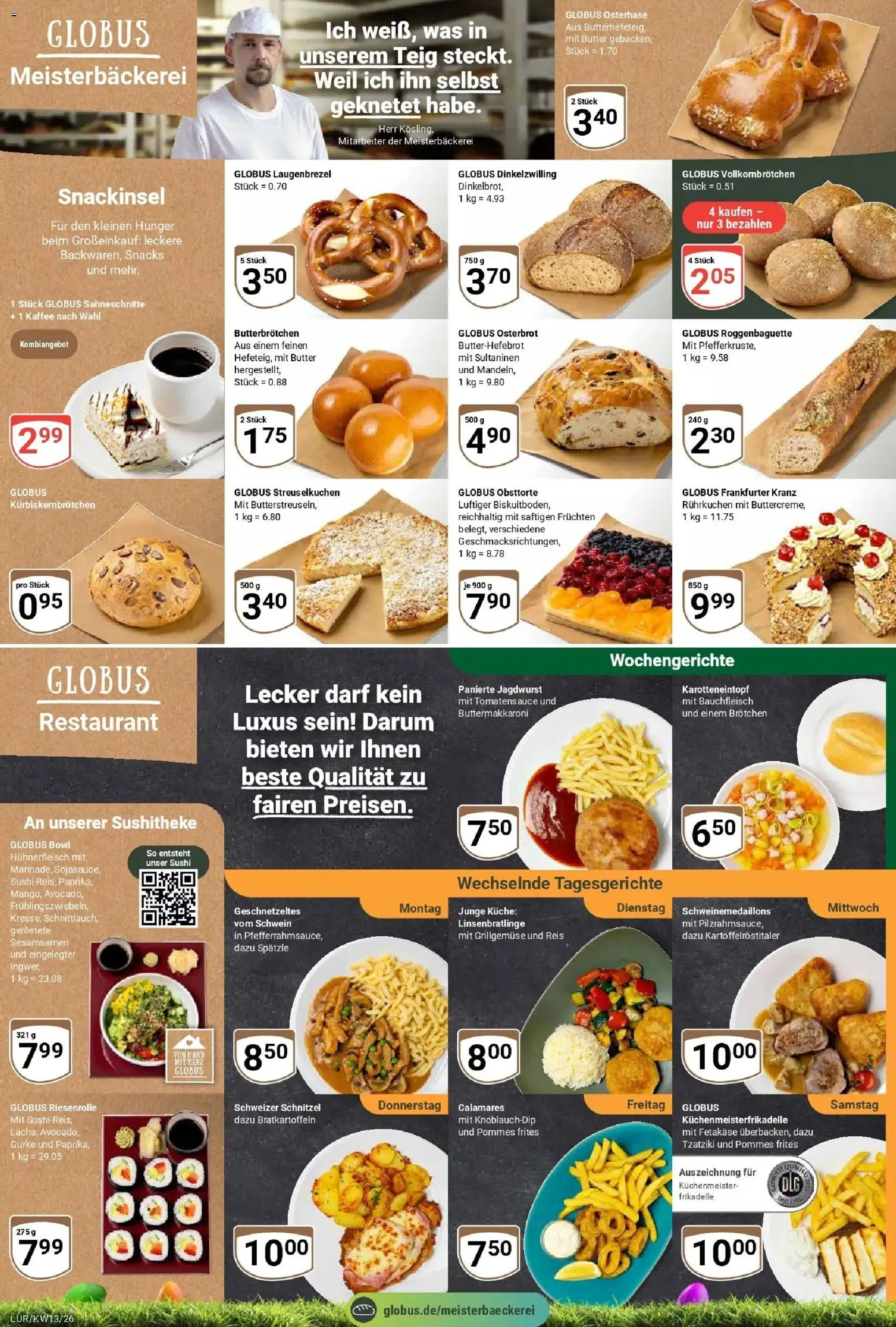 Globus prospekt Hamburg	 – gültig ab 23.03.2026 | Seite: 9 | Produkte: Pommes, Pommes frites, Schnitzel, Hühnerfleisch