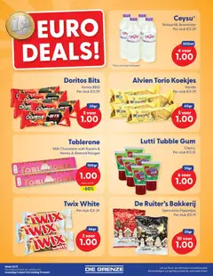 Die Grenze - Folder week 10/11 - Voorbeeld van een folder van Die Grenze, geldig van 02.03.2026 | Pagina: 2 | Producten: Koekjes, Doritos, Twix, Panini kenyér