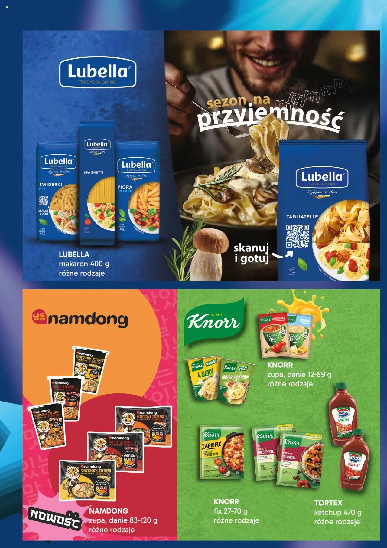 Eurocash Gazetka - Hity 30-lecia od 15.09.2025 | Strona: 8 | Produkty: Kimchi, Penne, Sery, Makaron