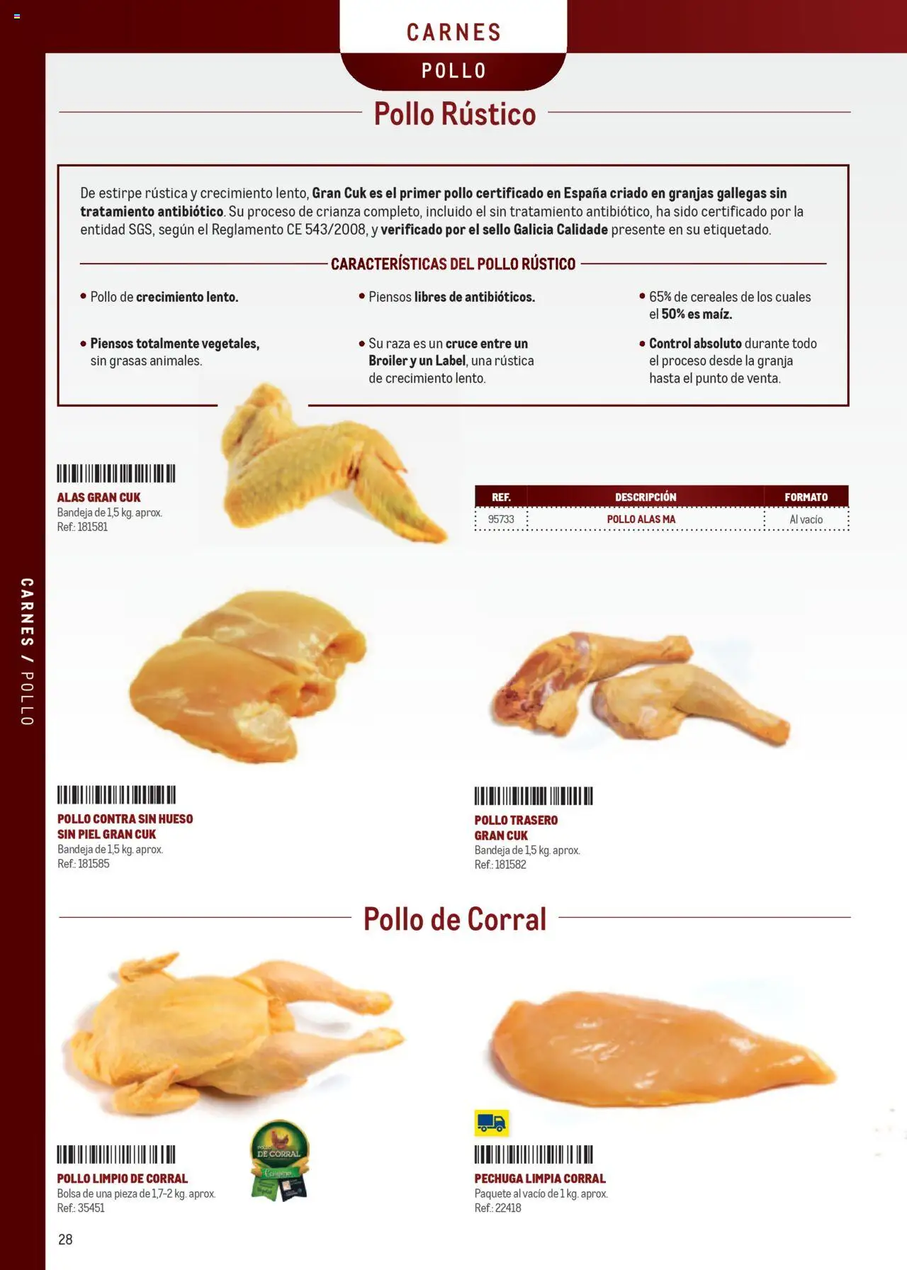 Makro - Especia Carta Prat │ válido desde el 08.04.2025 | Página: 28 | Productos: Cereales, Bolsa, Bandeja