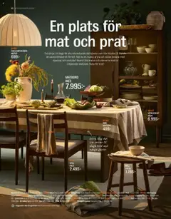 Mio reklamblad aktuell från 01.09.2025 | Sida: 62 | Produkter: Pall, Vitrinskåp, Karaff, Vaniljsås