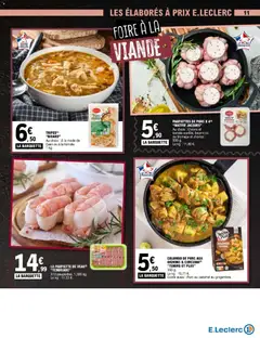 E.Leclerc - Prévisualisation de COLOMBO DE PORC AUX OIGNONS & CURCUMA (1) "TENDRE ET PLUS", 350 g. Existe aussi: Porc au caramel au gingembre. valide à partir de 20.01.2026 | Page: 11