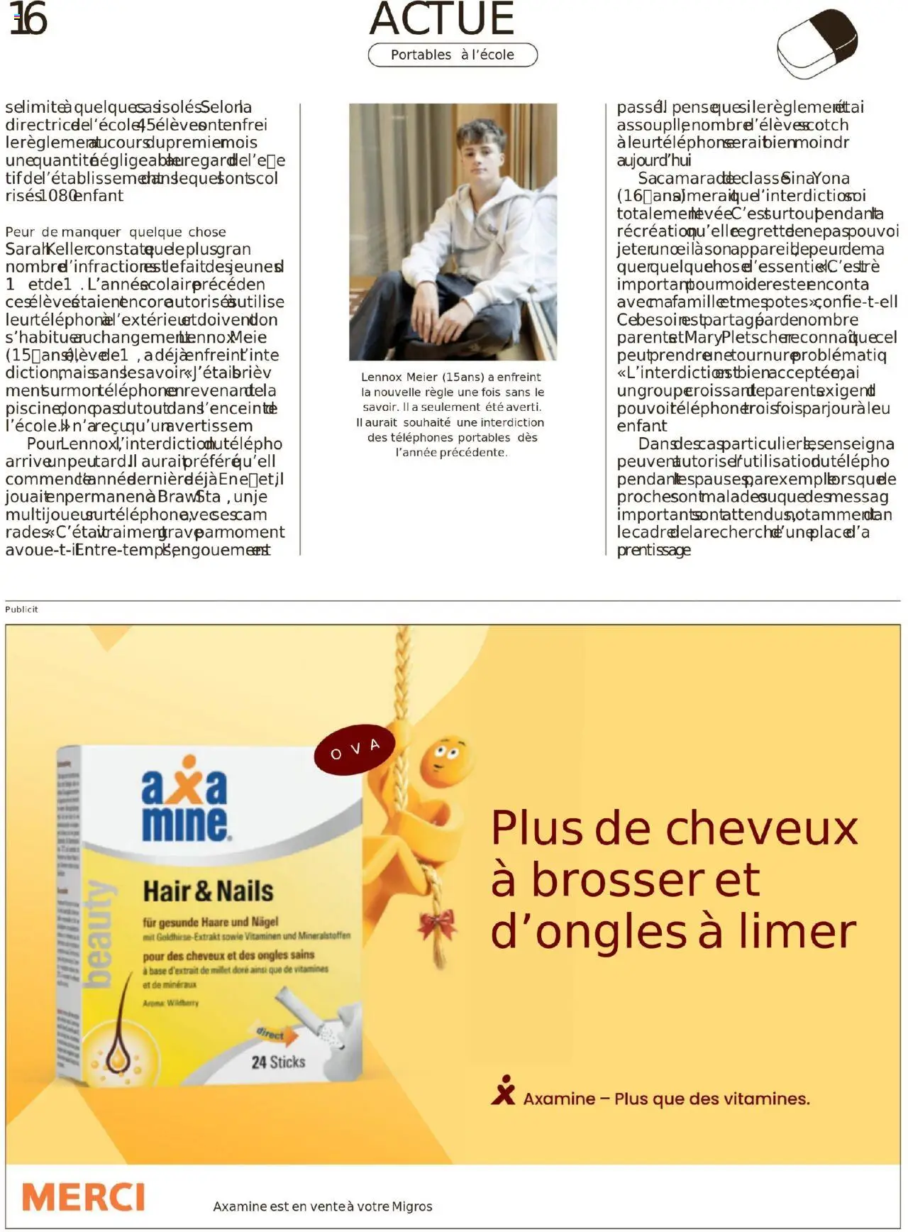 Migros Magazin FR – gültig ab 20.10.2025 | Seite: 16
