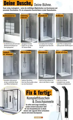Hornbach Prospekt 	 ab 02.02.2026 gültig | Seite: 50 | Produkte: Dusche, Tür