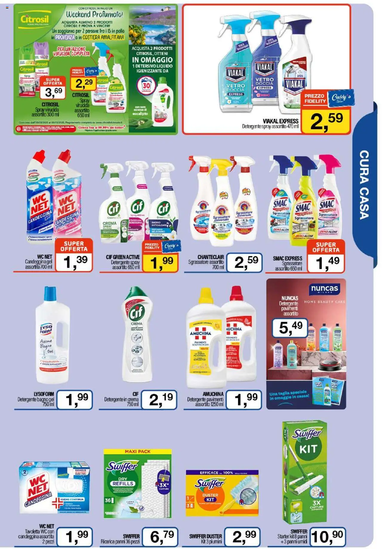 Volantino Caddy's del 11.09.2025 | Pagina: 15 | Prodotti: Sgrassatore, WC, Bagno, Doccia