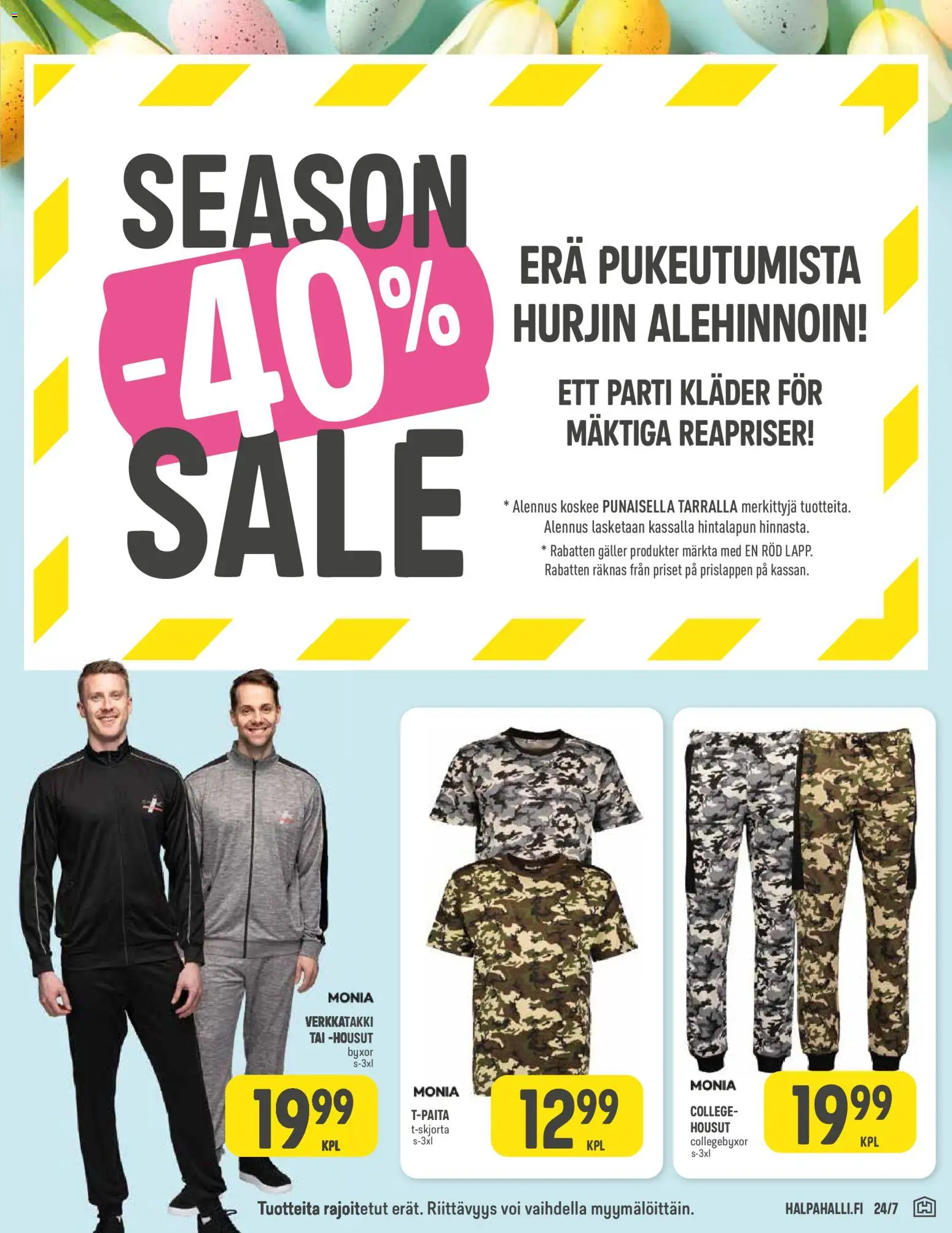 Halpa Halli tarjoukset – voimassa 31.03.2026 alkaen | Sivu: 15 | Tuotteet: Housut