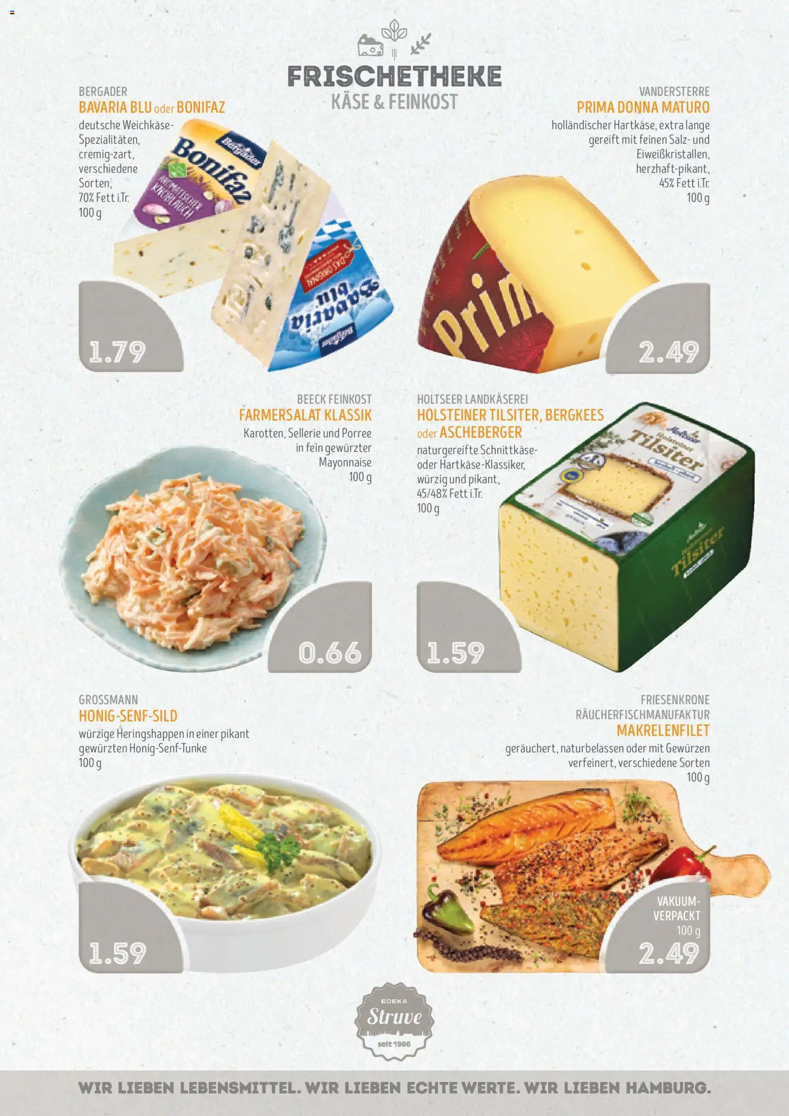 Edeka Struve Prospekt 	 – gültig ab 08.12.2025 | Seite: 3 | Produkte: Käse, Mayonnaise, Salz, Knoblauch