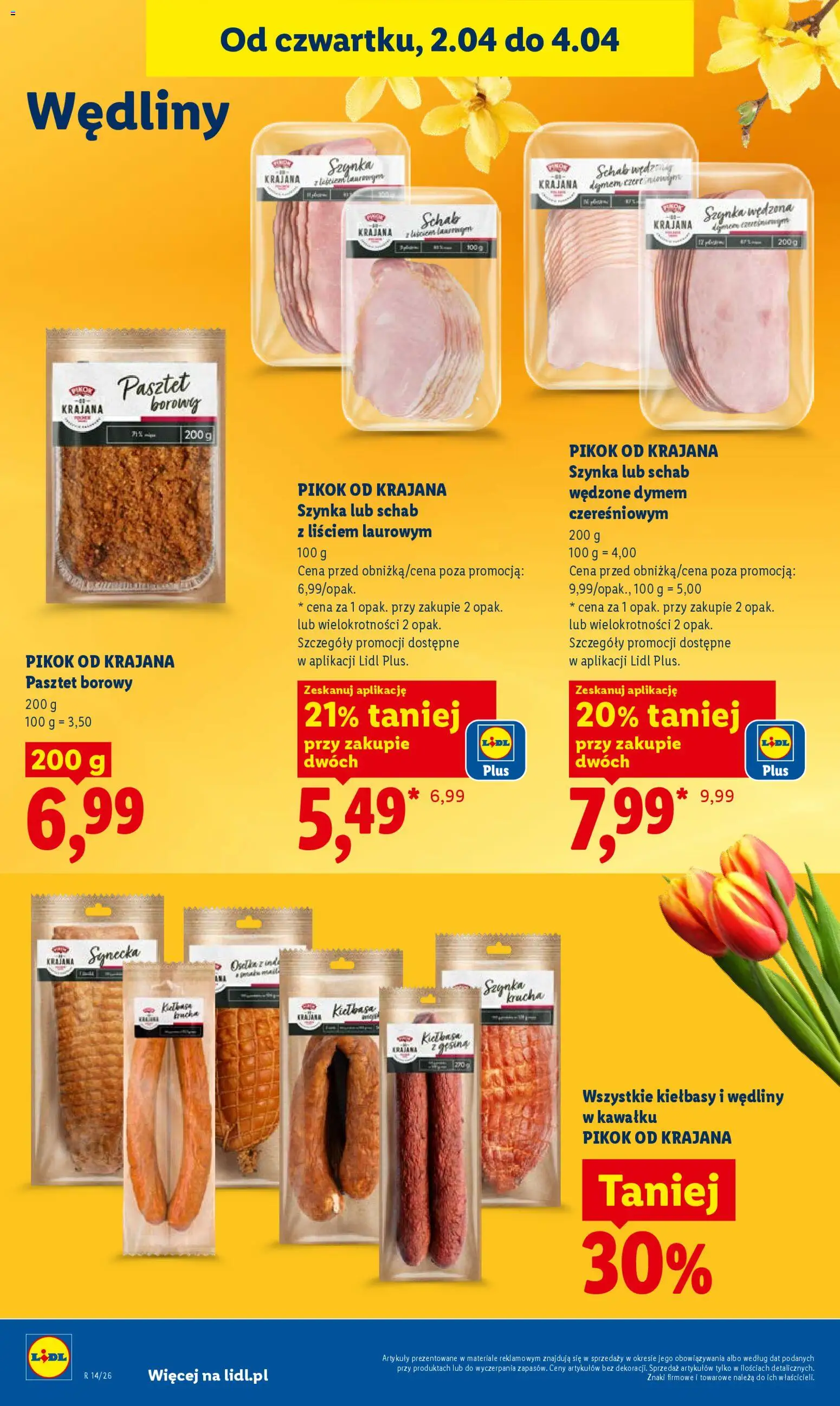 Lidl Polsko leták od 02.04.2026 | Strana: 46 | Produkty: Pikok