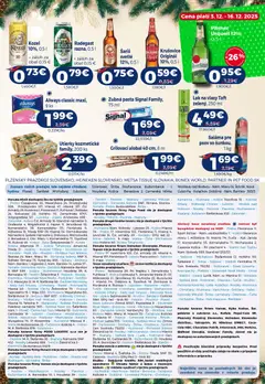 Milk Agro leták platný od 10.12.2025 | Strana: 15 | Produkty: Mop, Saláma, Radegast, Cola