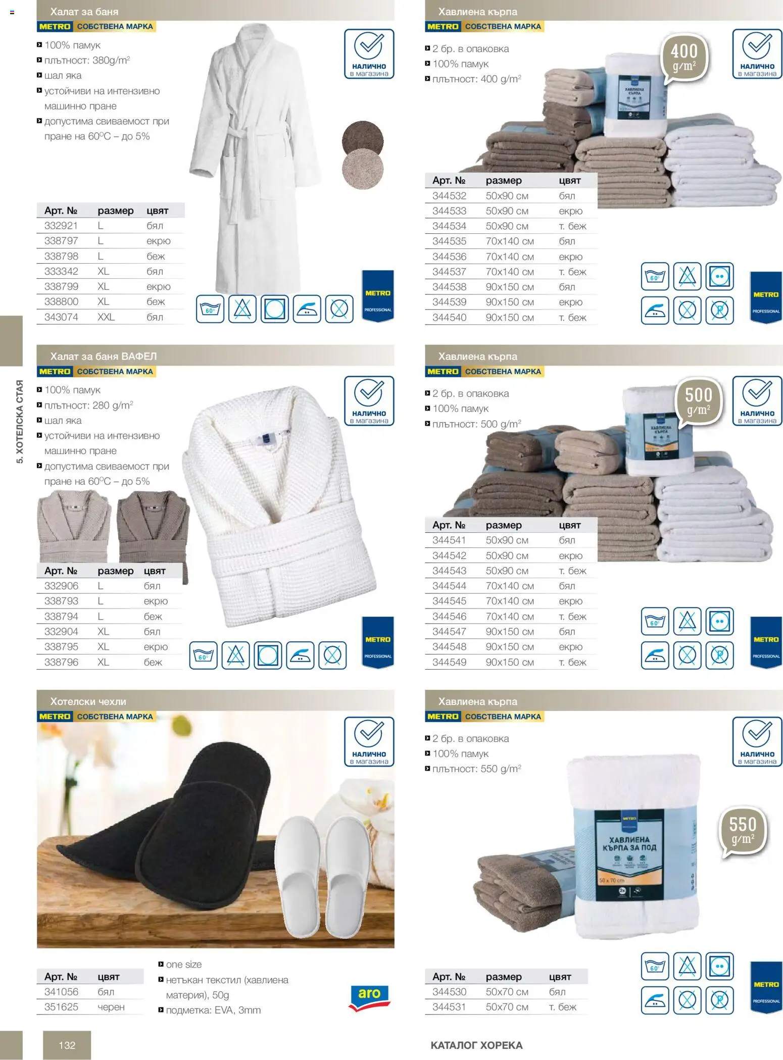 {H1} | Страница: 132 | Продукти: Шал, Кърпа, Баня, Чехли