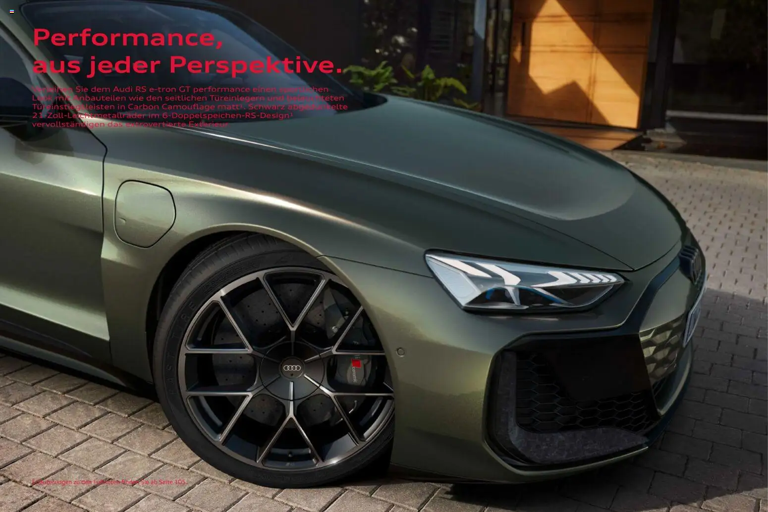 Audi  RS e-tron GT / RS e-tron GT performance – gültig ab 28.10.2025 | Seite: 10
