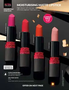 Avon specials catalogue – valid from 01.11.2025 | Page: 200 | Products: Cake, Oil, Lipstick