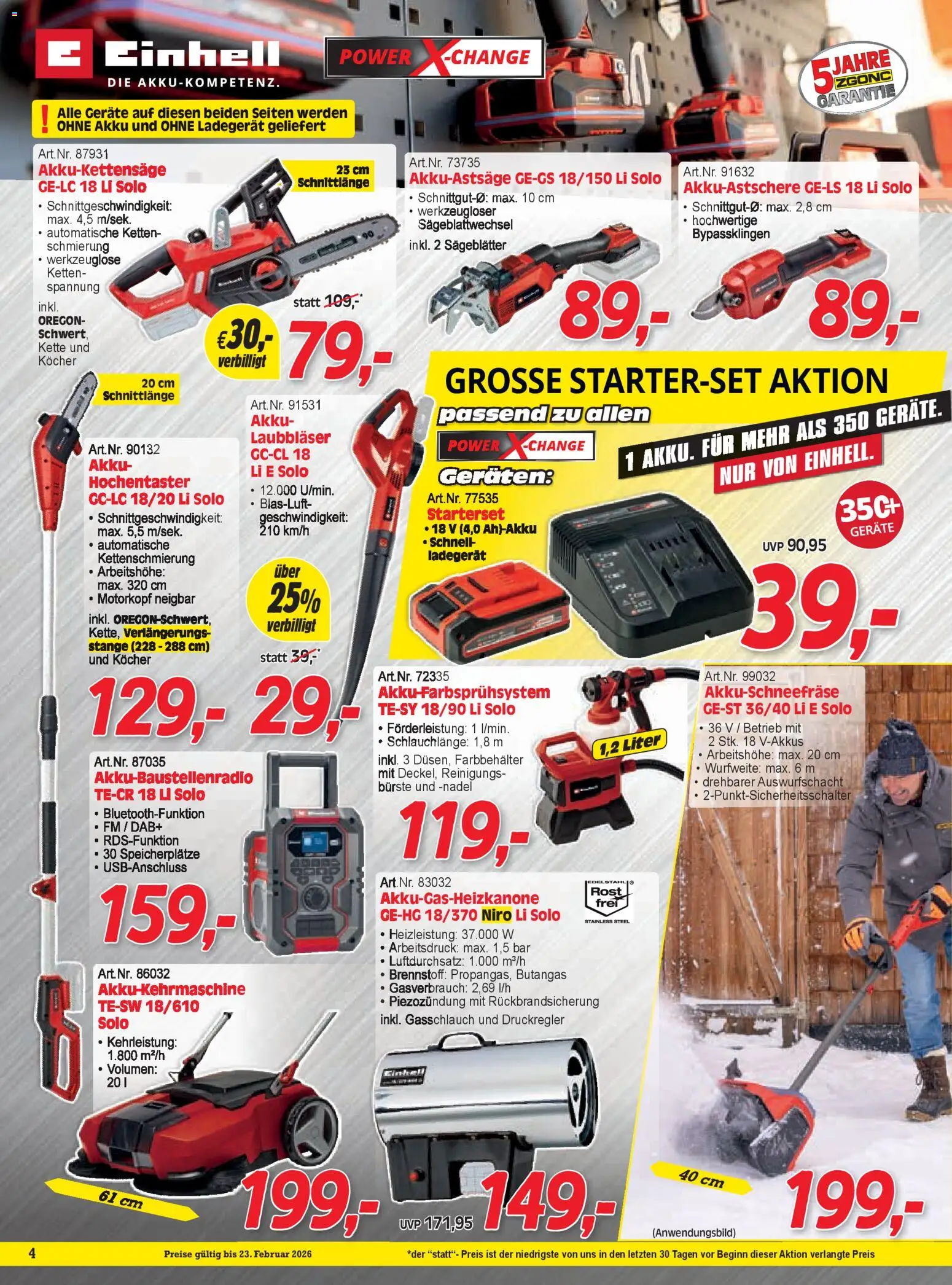 Zgonc Flugblatt Februar I 2026 gültig ab 01.02.2026 | Seite: 4 | Produkte: Kocher, Bürste