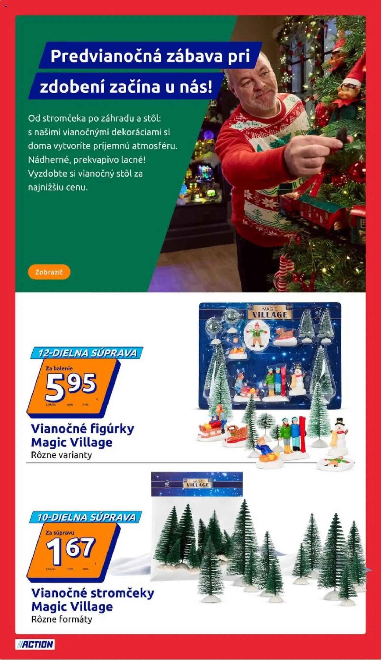 Nové Action akcie – leták je platný od 12.11.2025 | Strana: 16 | Produkty: Stôl