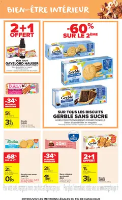 Carrefour Market - Prévisualisation de Carrefour Market catalogue beaute valide à partir de 21.04.2026 | Page: 17 | Produits: Farine de ble, Pépites de chocolat, Farine, Noix